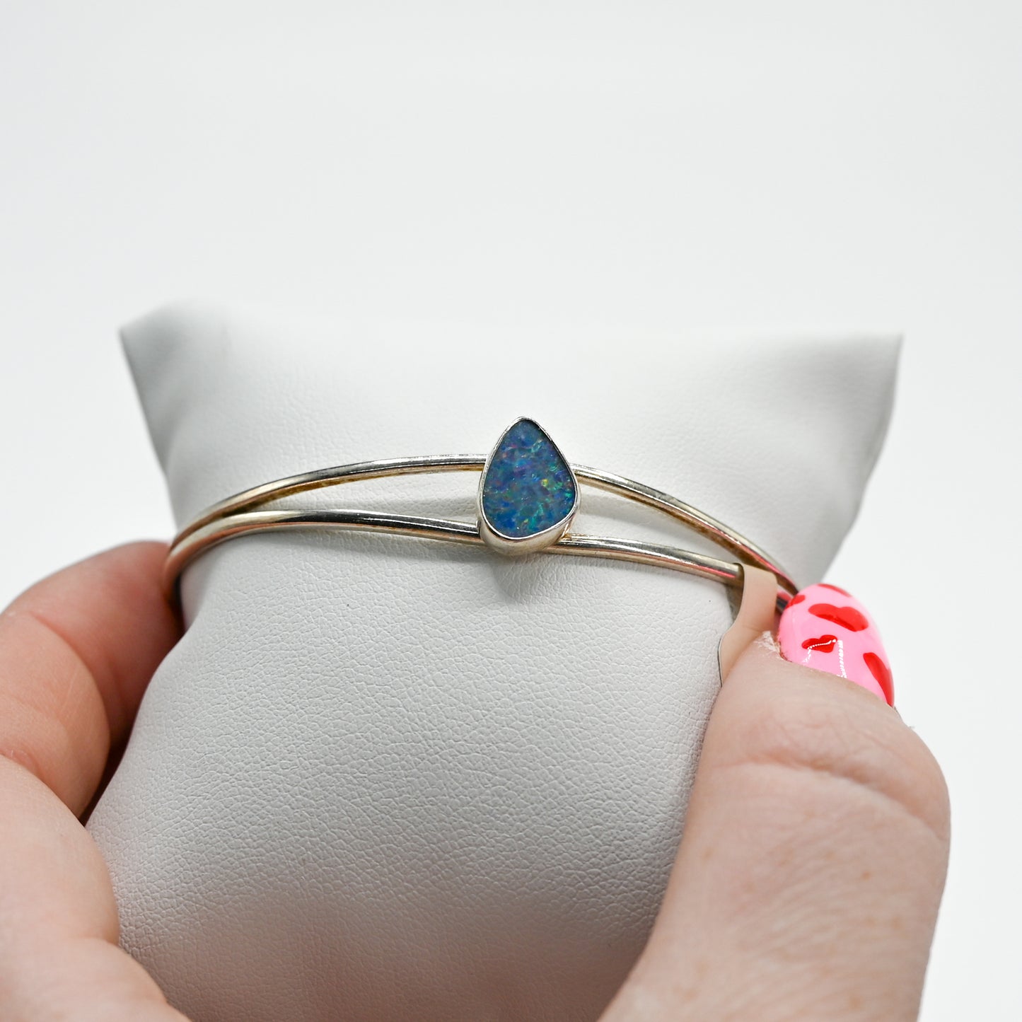 Australian opal cuff