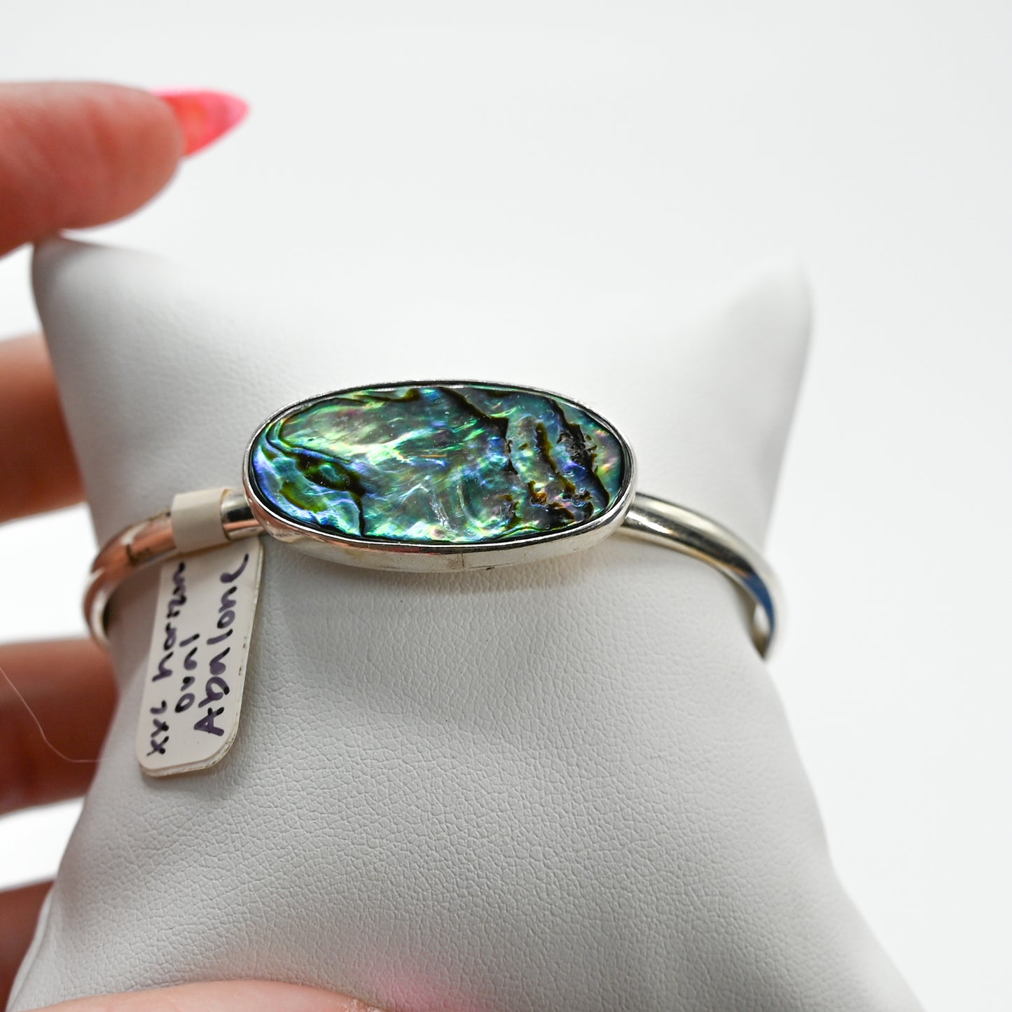 XXL horizontal abalone cuff
