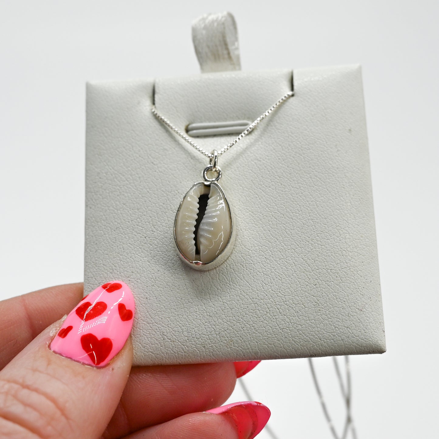 Cowrie shell necklace