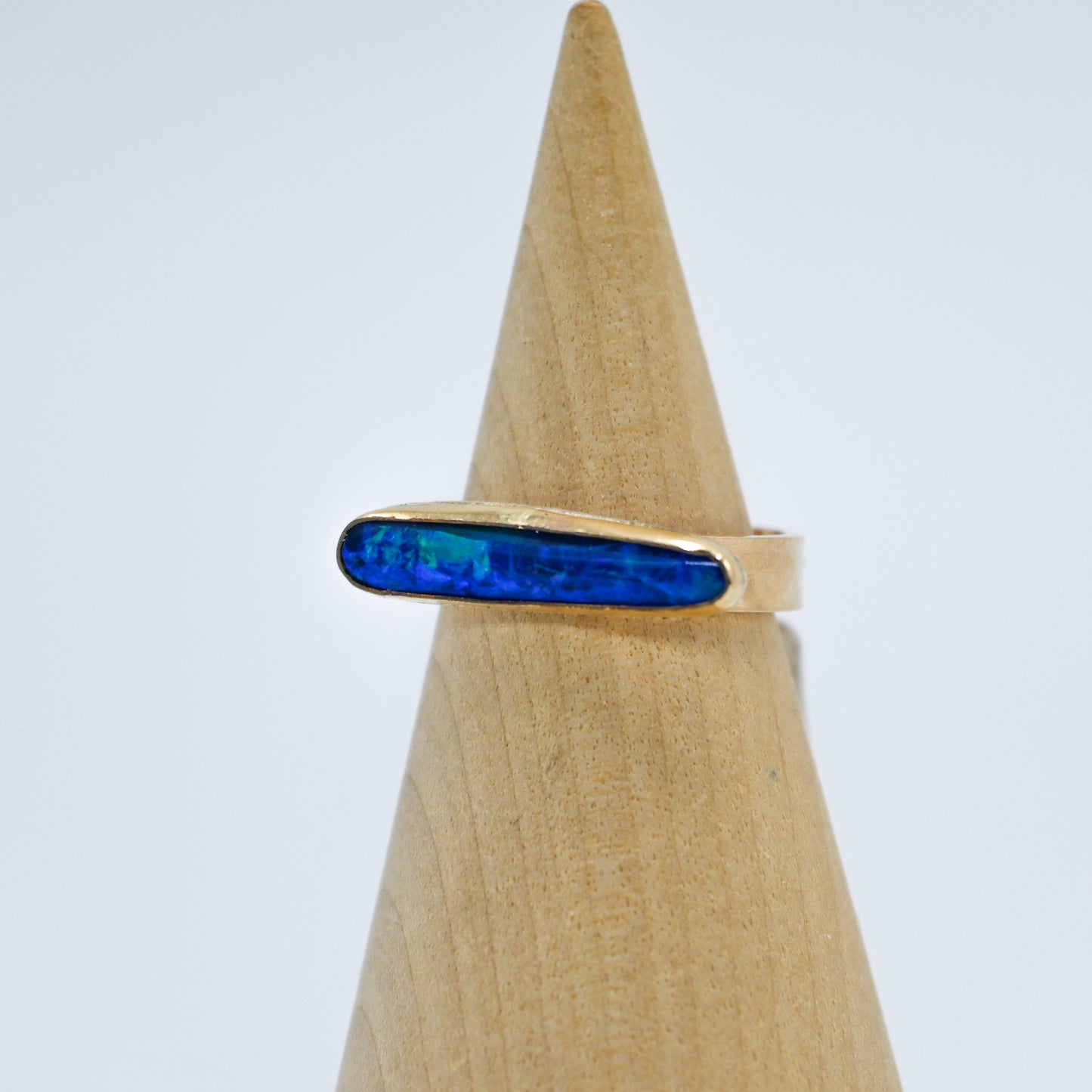 Gold fill Australian opal size 7.5