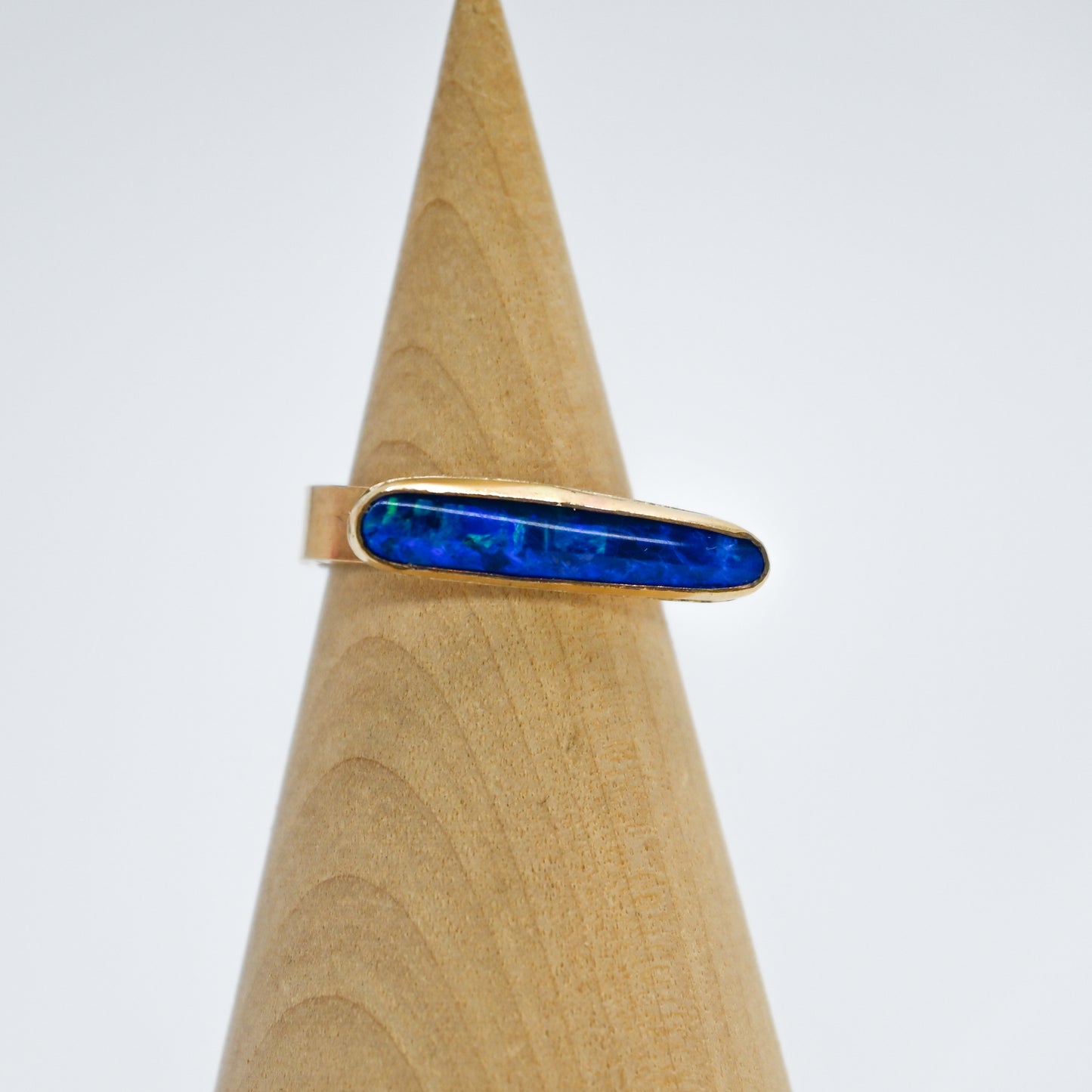 Gold fill Australian opal size 7.5
