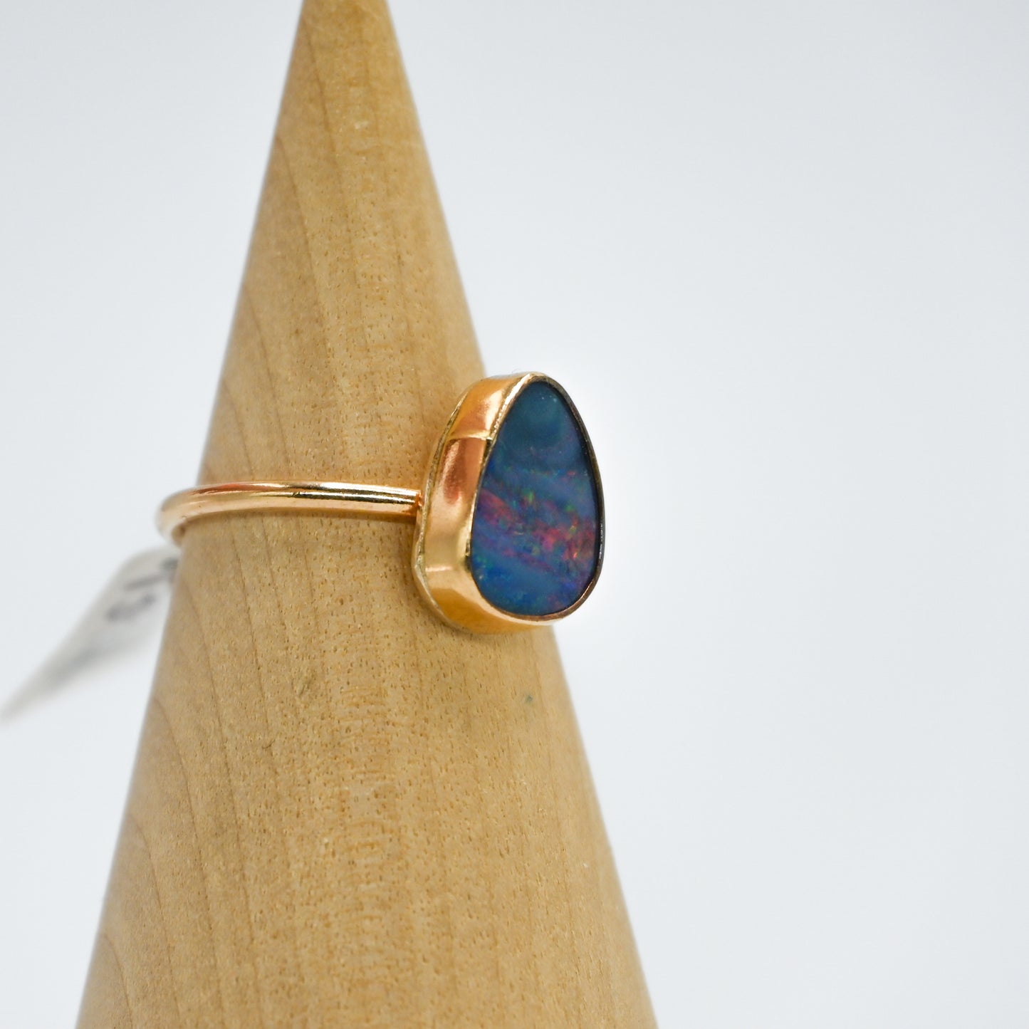 Gold fill Australian opal size 7.75