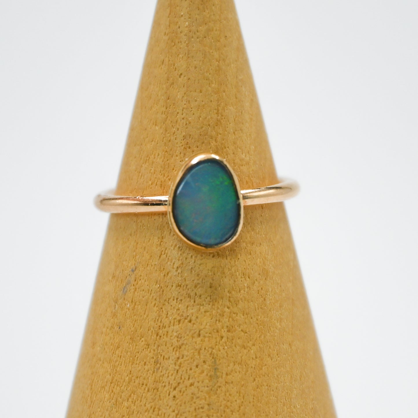 Gold fill Australian opal size 4.25