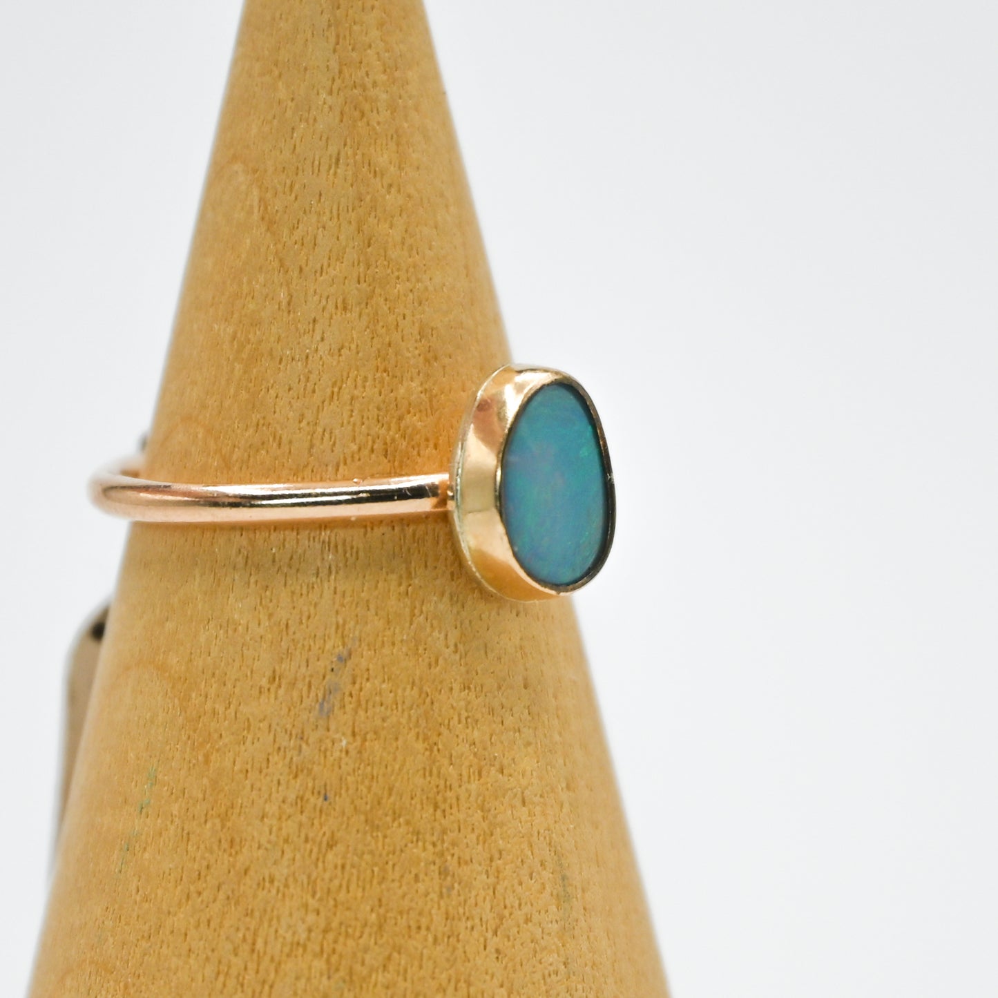 Gold fill Australian opal size 4.25