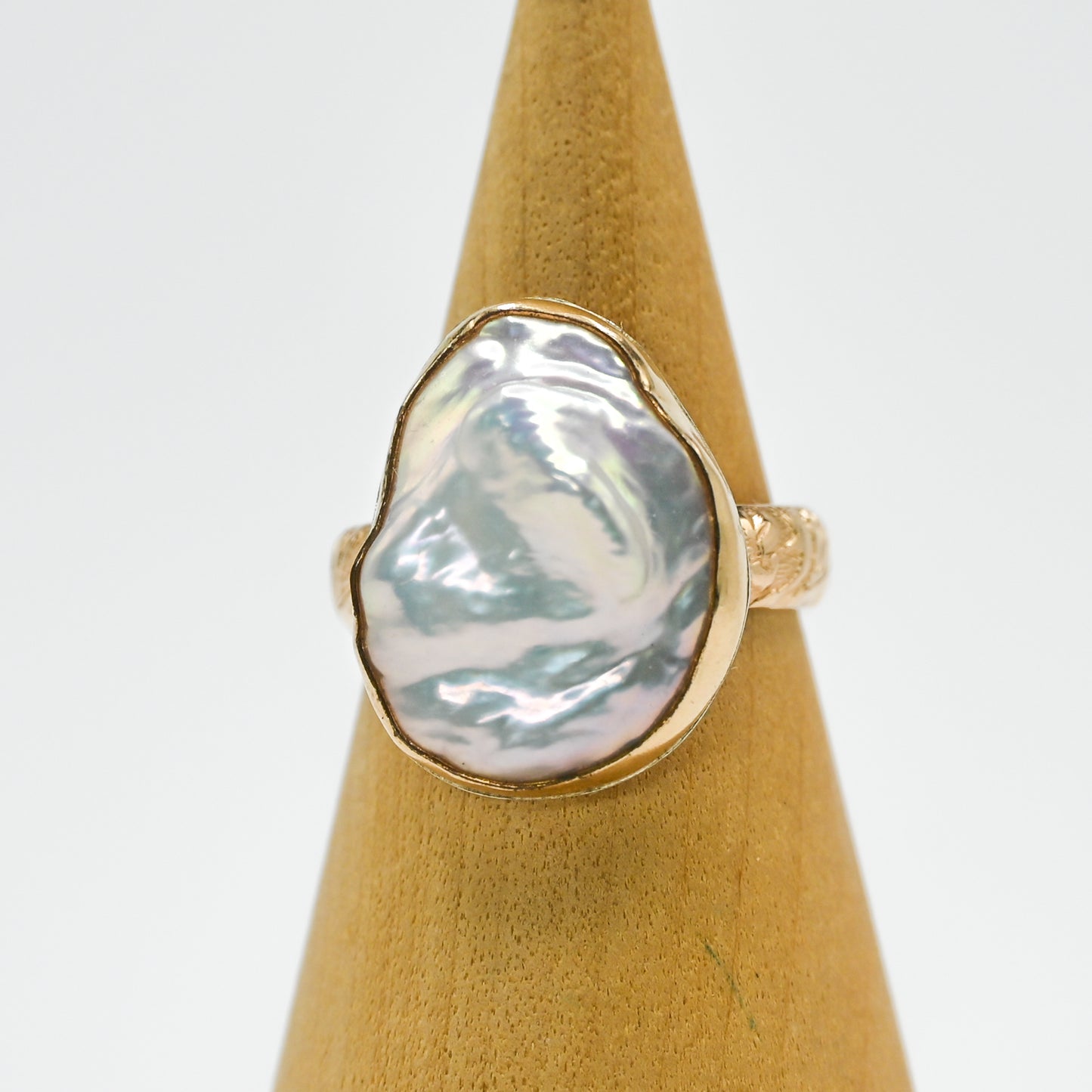 Gold fill xxl keshi pearl size 7