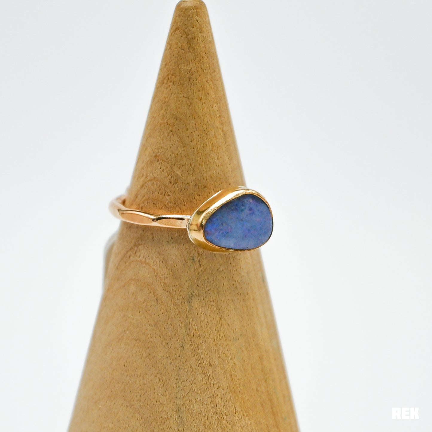 Gold fill Australian opal size 5.5