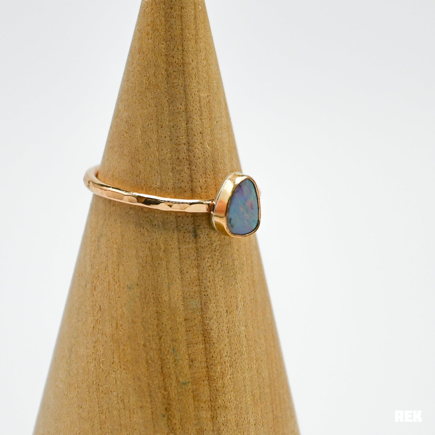 Gold fill Australian opal size 7.25