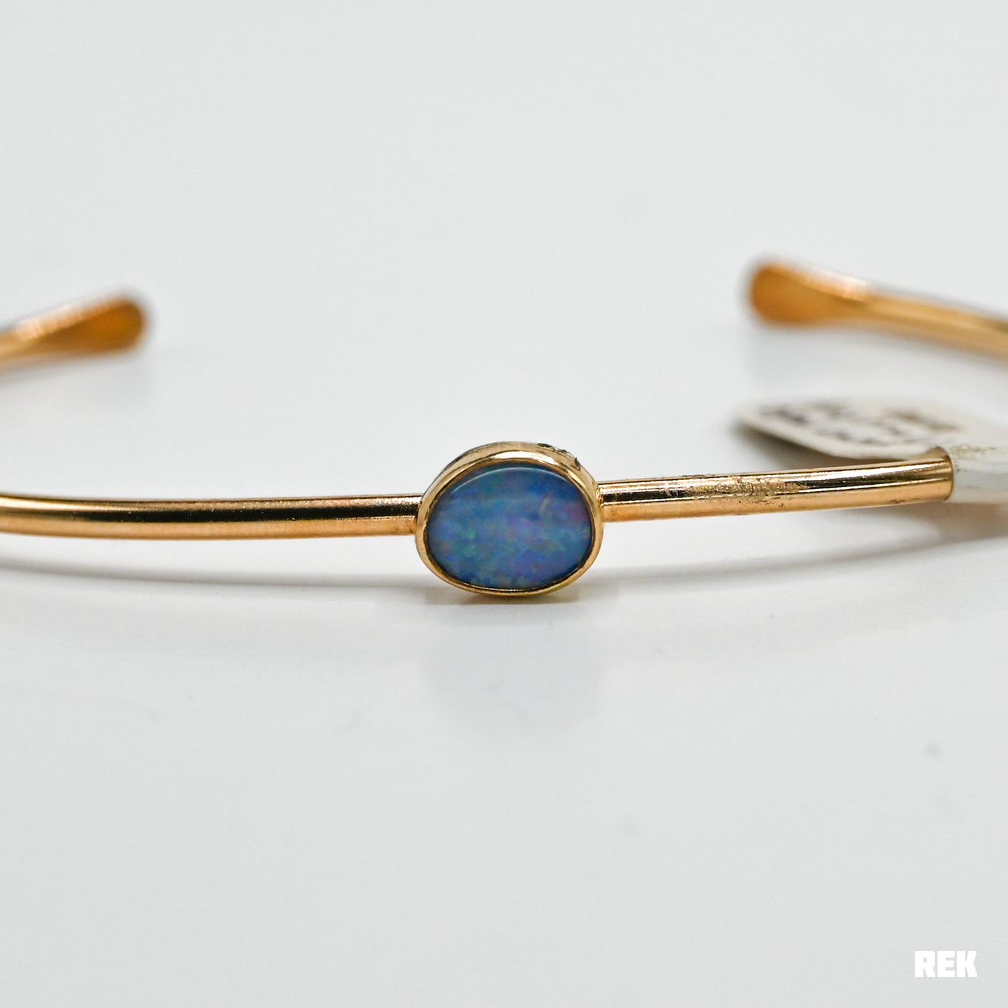 Gold fill Australian opal cuff