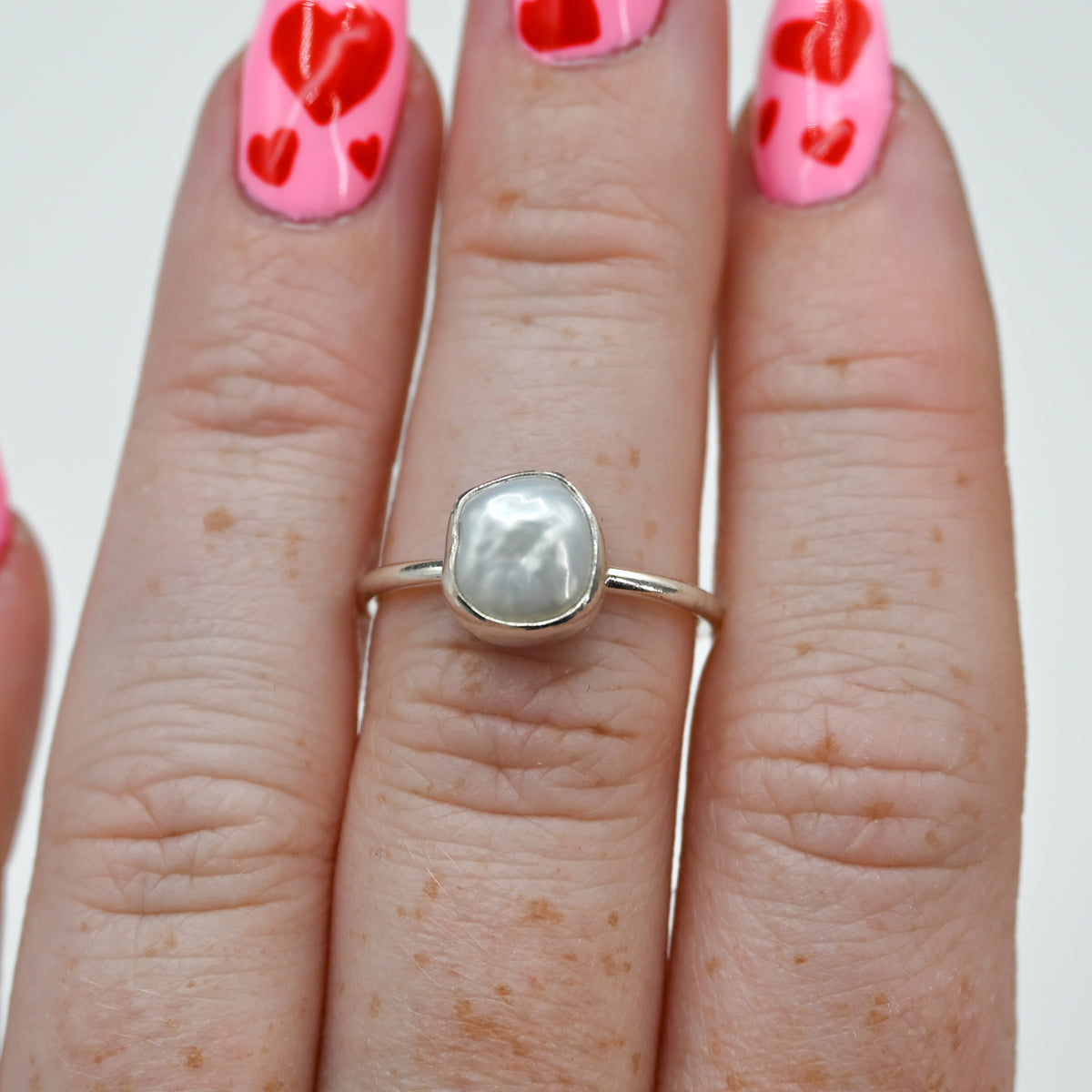Keshi pearl size 7