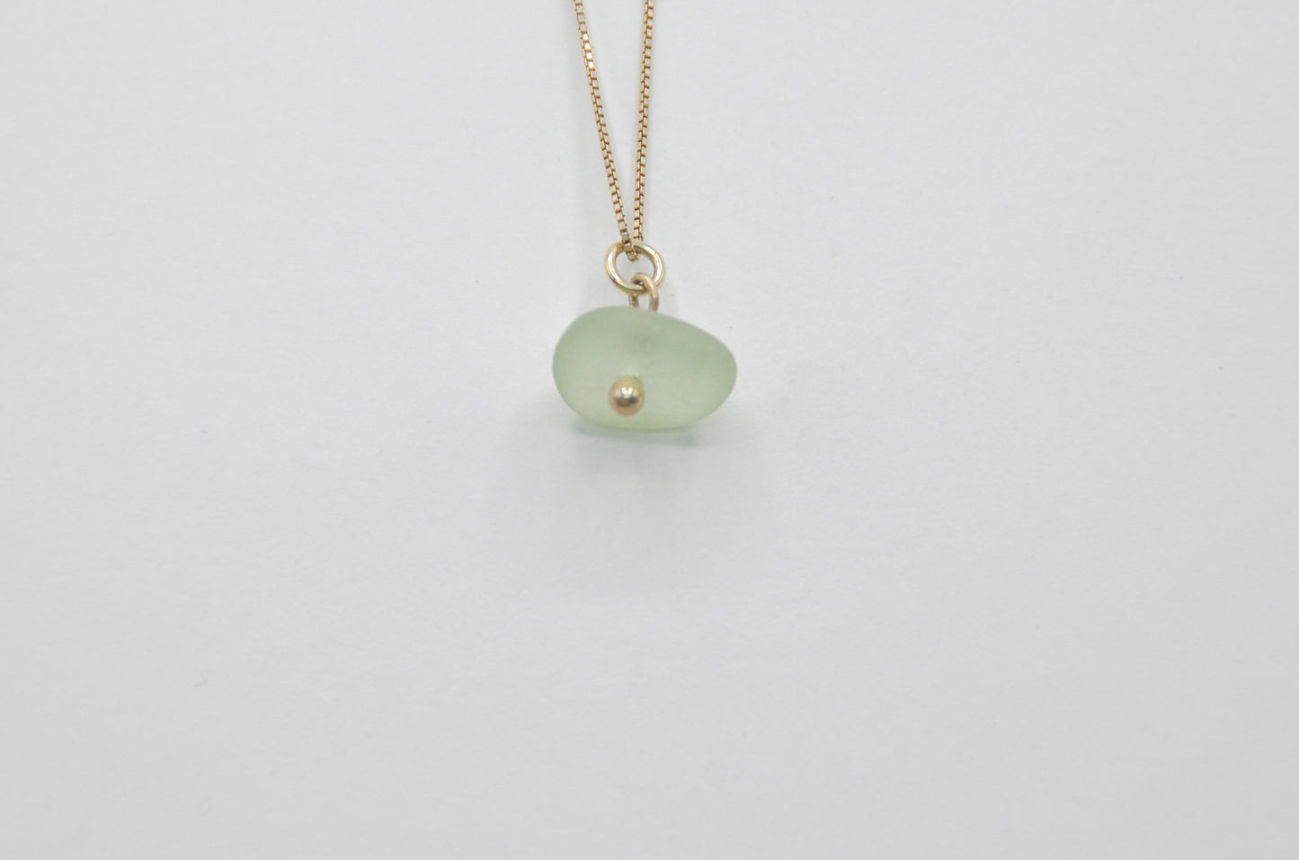 Sea Foam Sea Glass Necklace