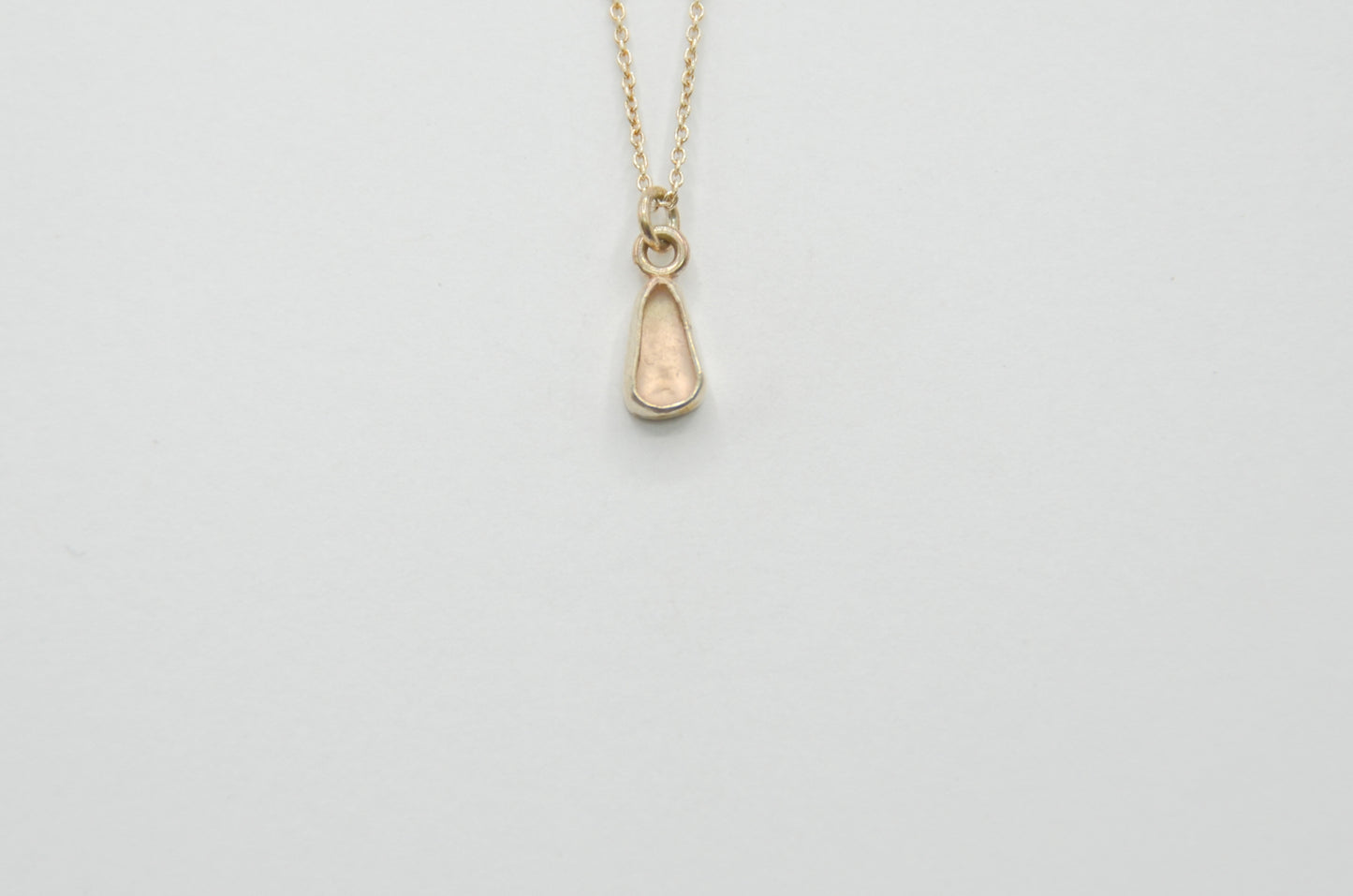 Pink Sea Glass Necklace