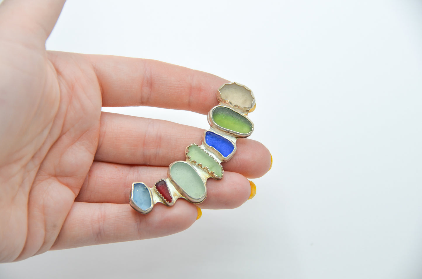 Sea Glass Ear Cuff