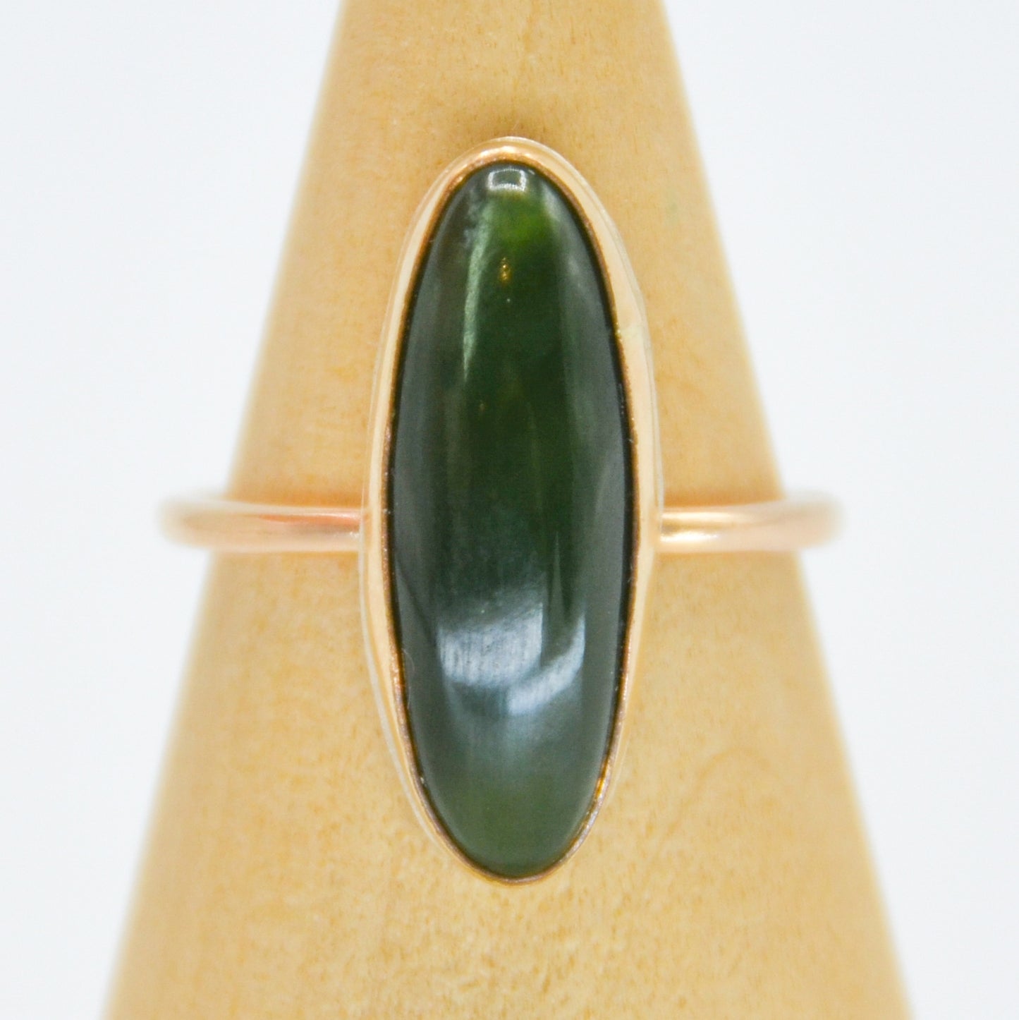 Gold Fill Jade Size 8.5