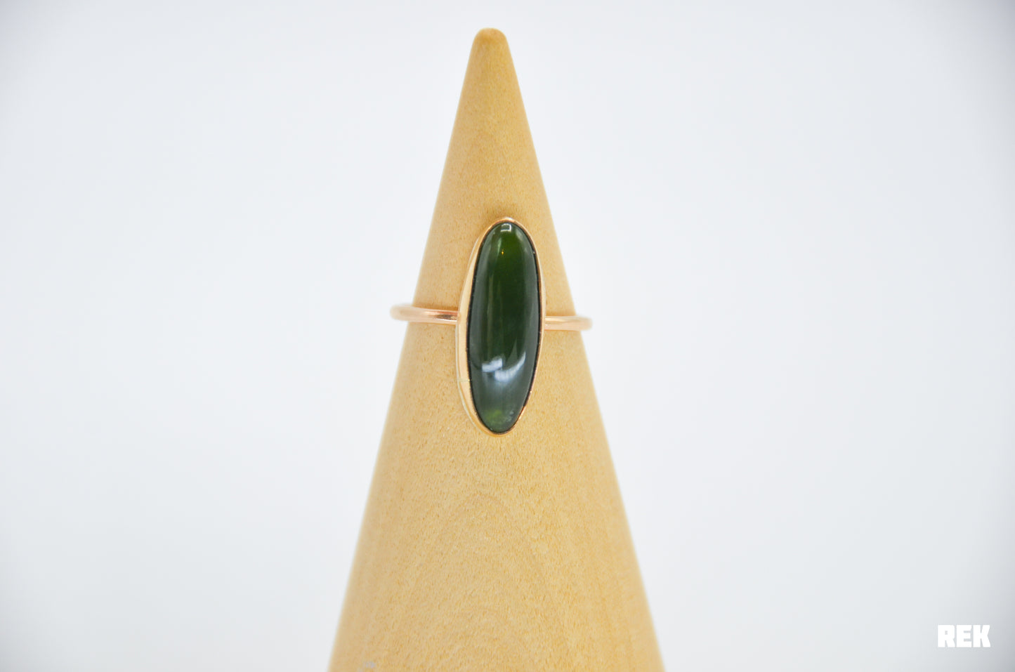 Gold Fill Jade Size 8.5