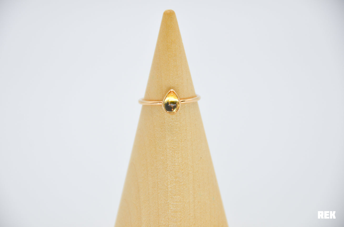 Gold Fill Citrine Size 6.25