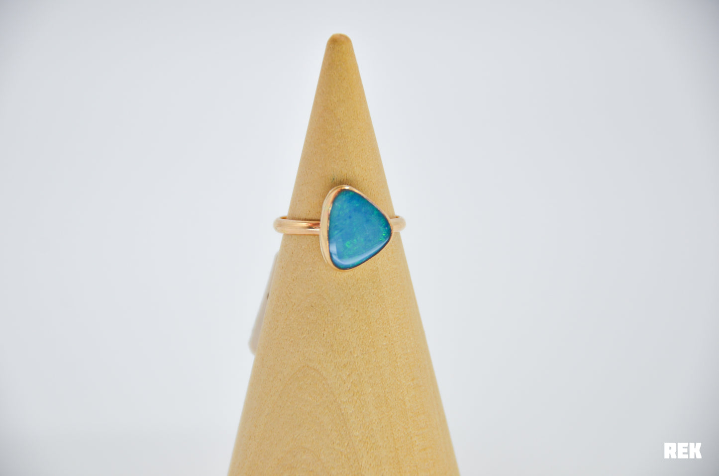 Gold Fill Australian Opal size 7