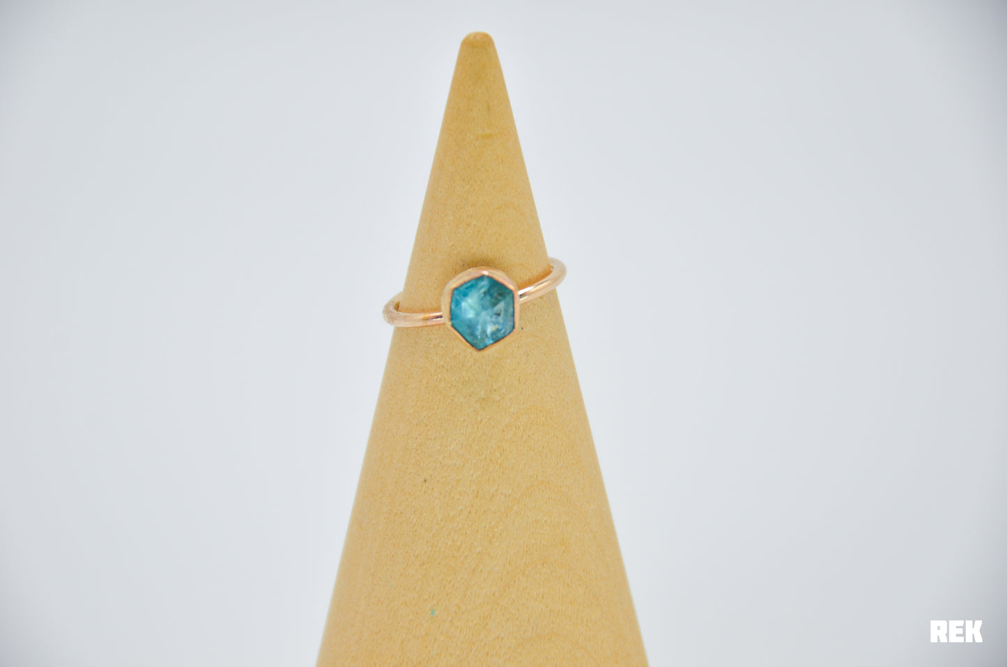 Gold Fill Rose Cut Apatite Size 6