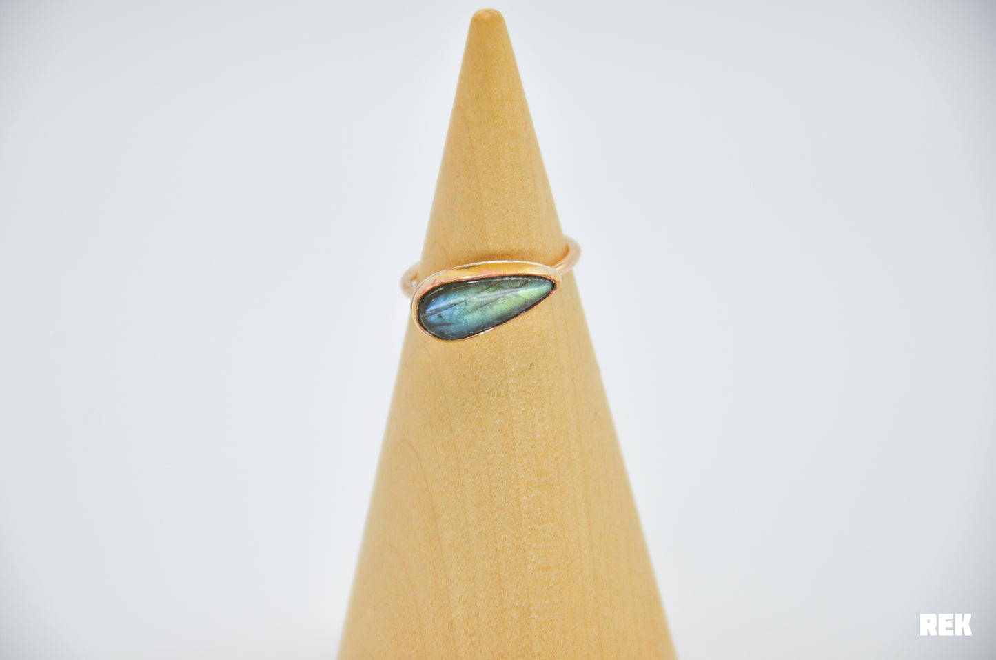 Gold Fill Labradorite Size 7