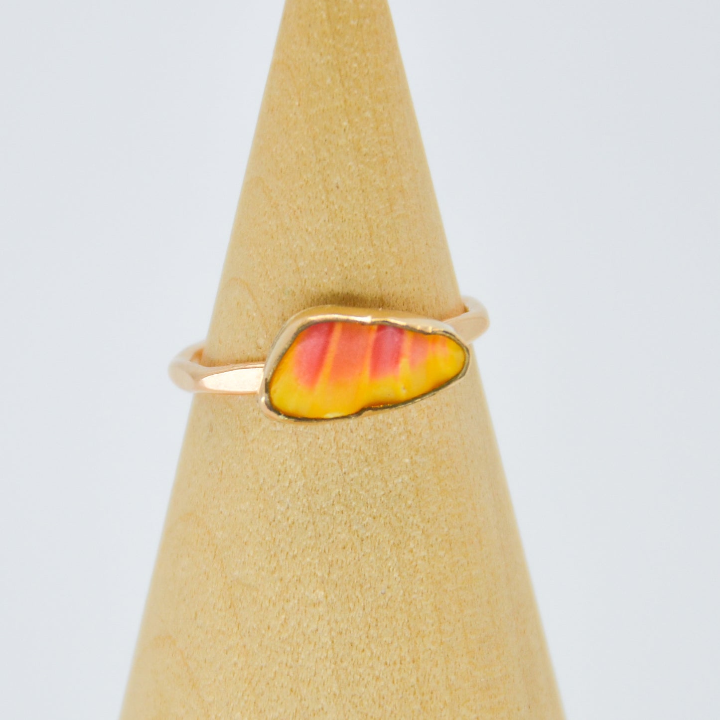 Gold Fill Hawaiian Sunrise Shell Size 6.75