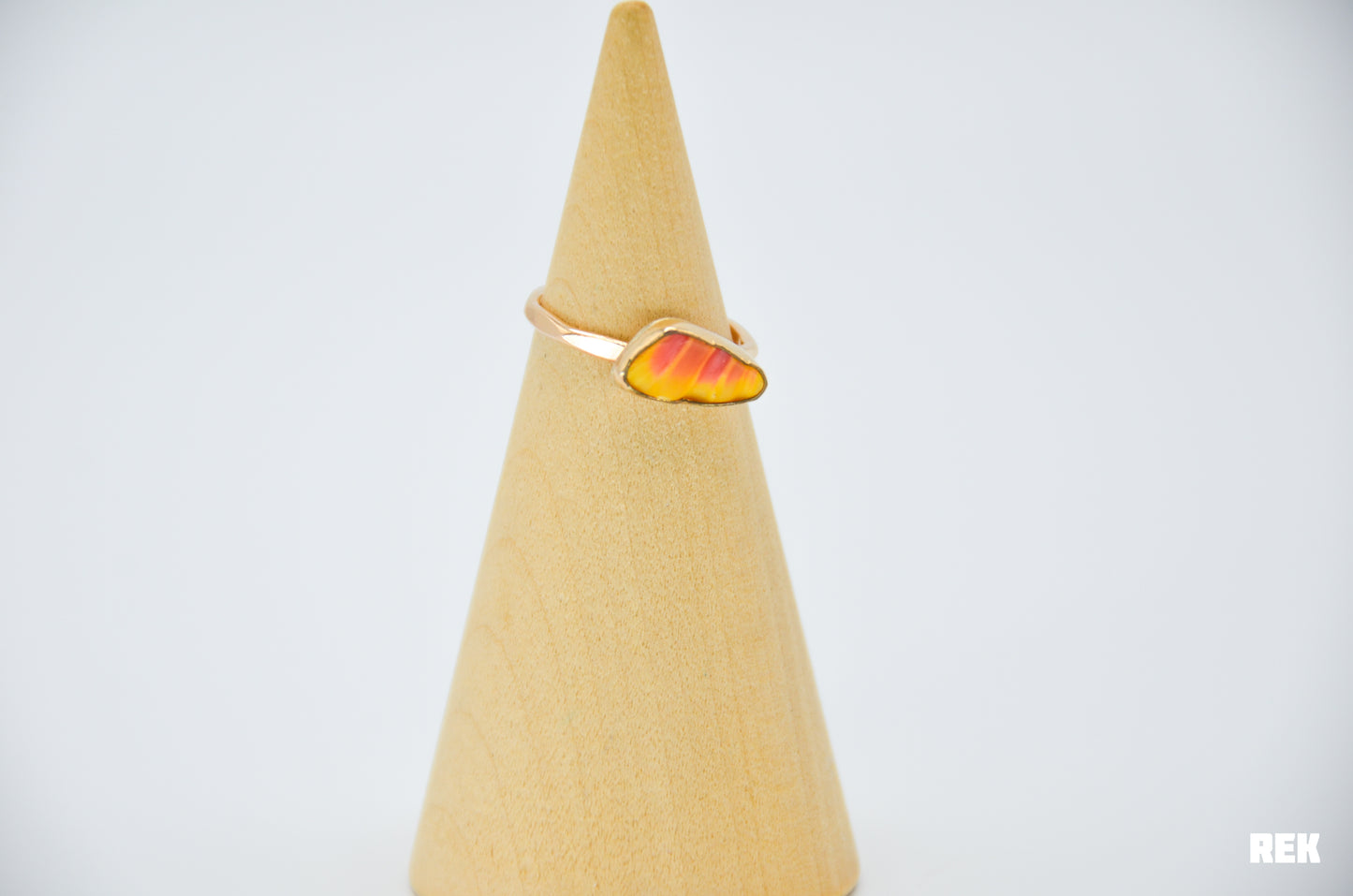 Gold Fill Hawaiian Sunrise Shell Size 6.75
