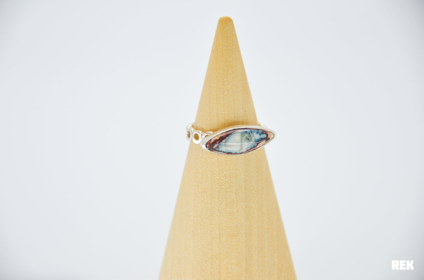 Marquise Mexican Fire Opal size 8