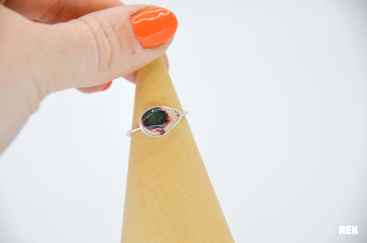 Mexican Fire Opal Size 7