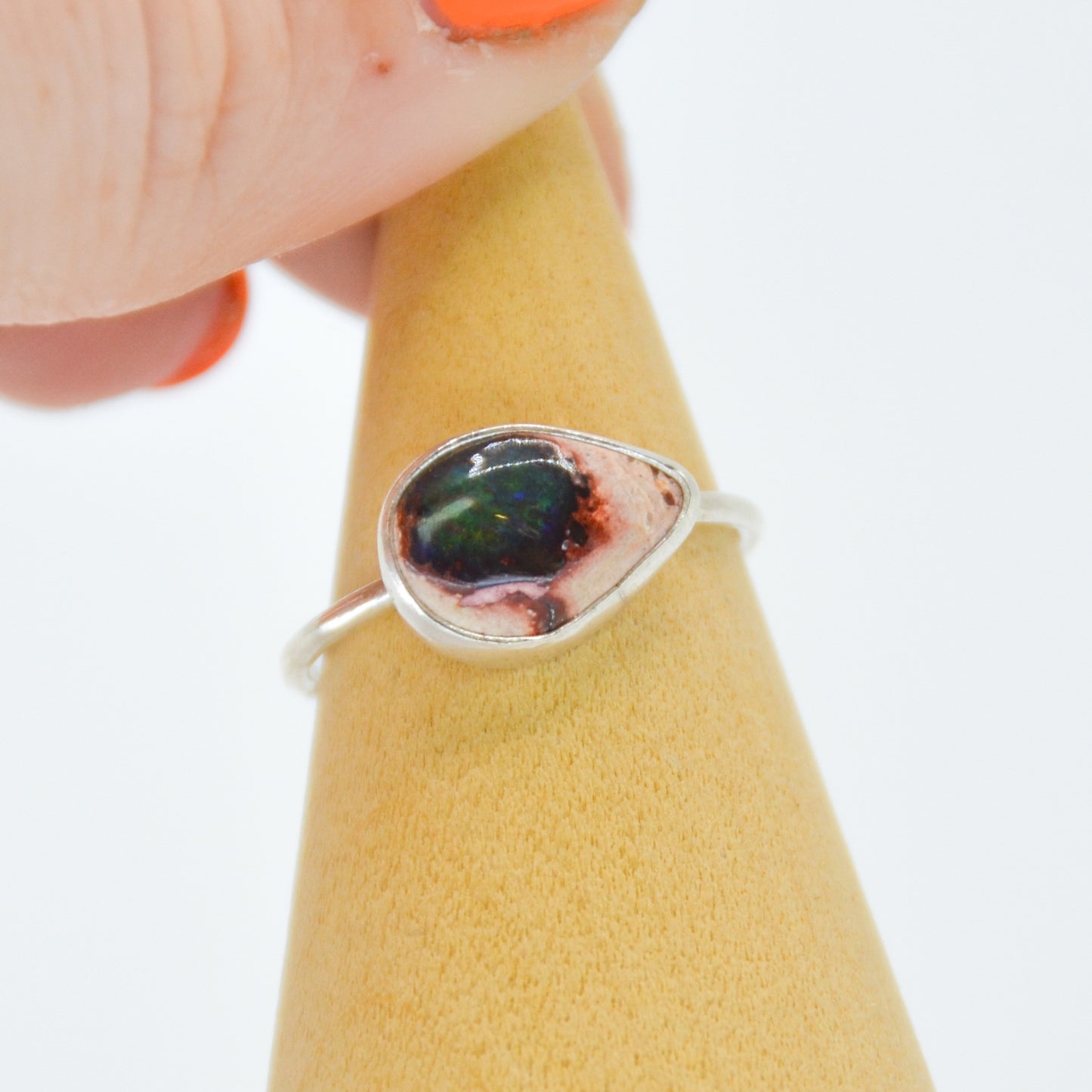 Mexican Fire Opal Size 7