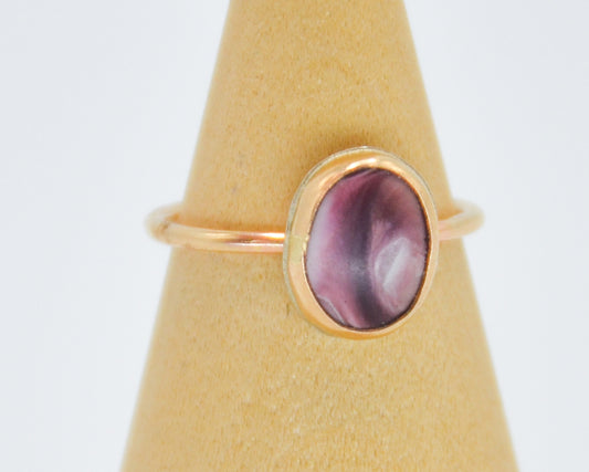 Gold Fill Spiny Oyster Size 6.5