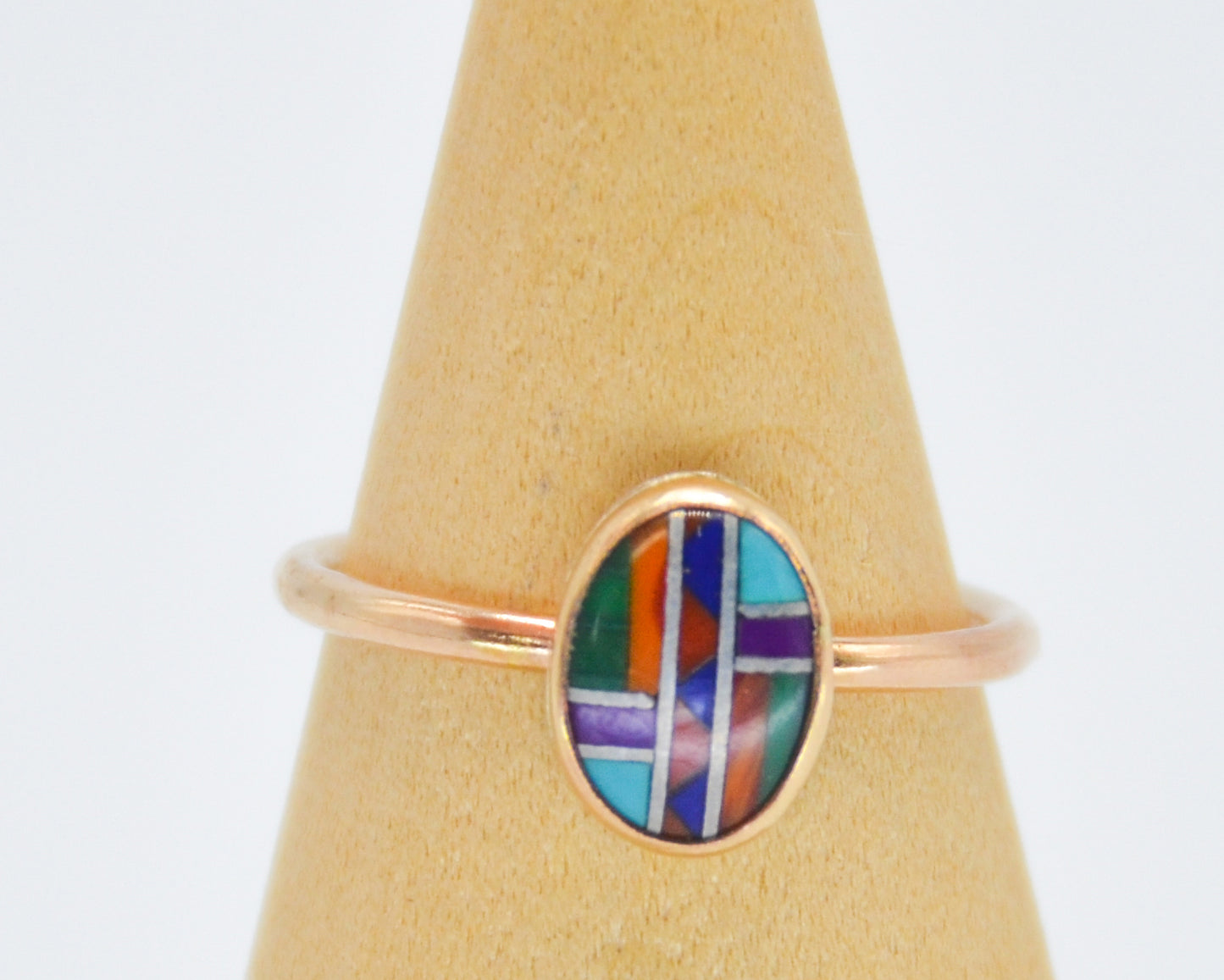 Gold Fill Peru Inlay Size 7.25