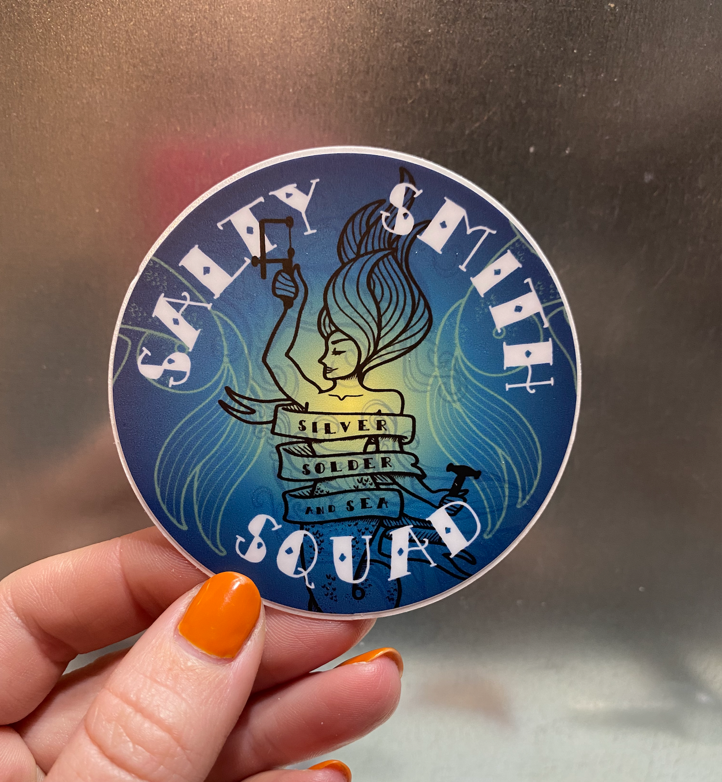 Salty smith sticker