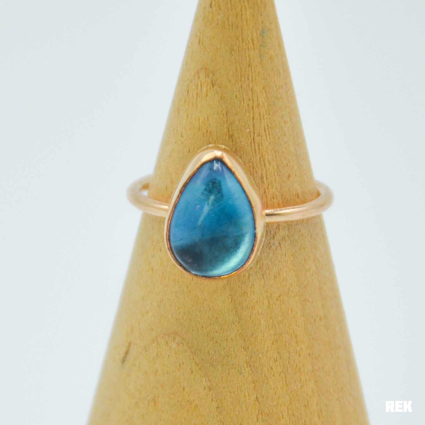 Gold Fill Bright Flourite Size 7