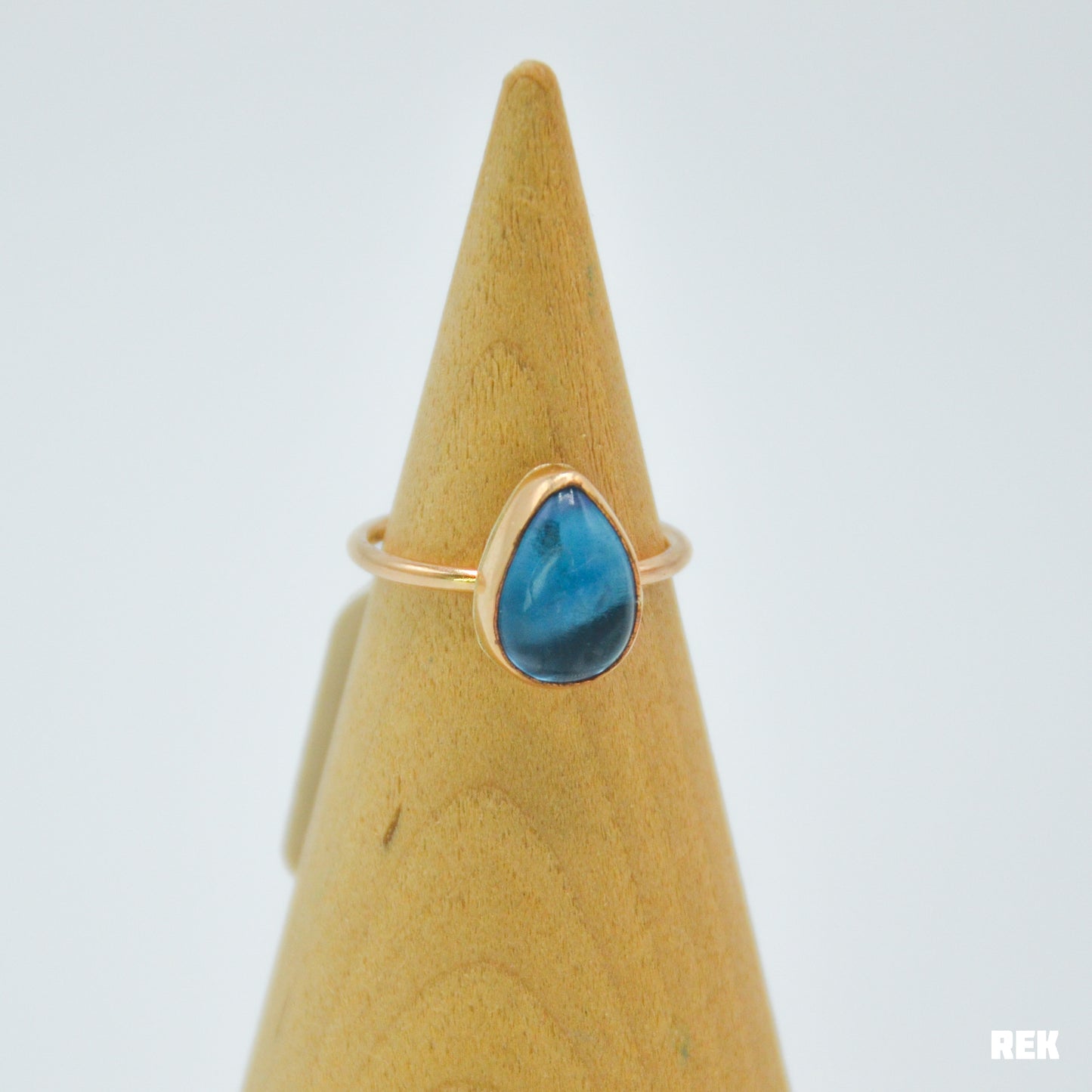 Gold Fill Bright Flourite Size 7
