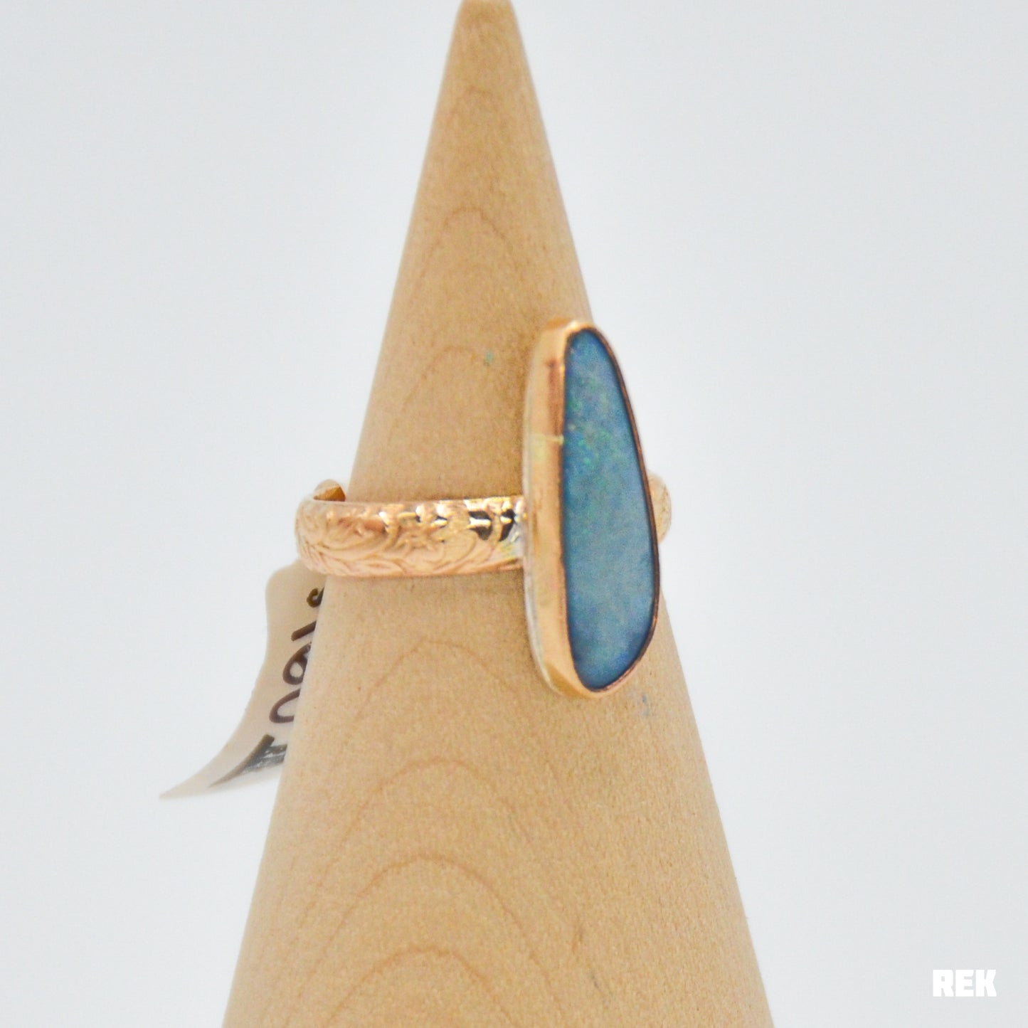 Gold fill Australian opal size 8.5