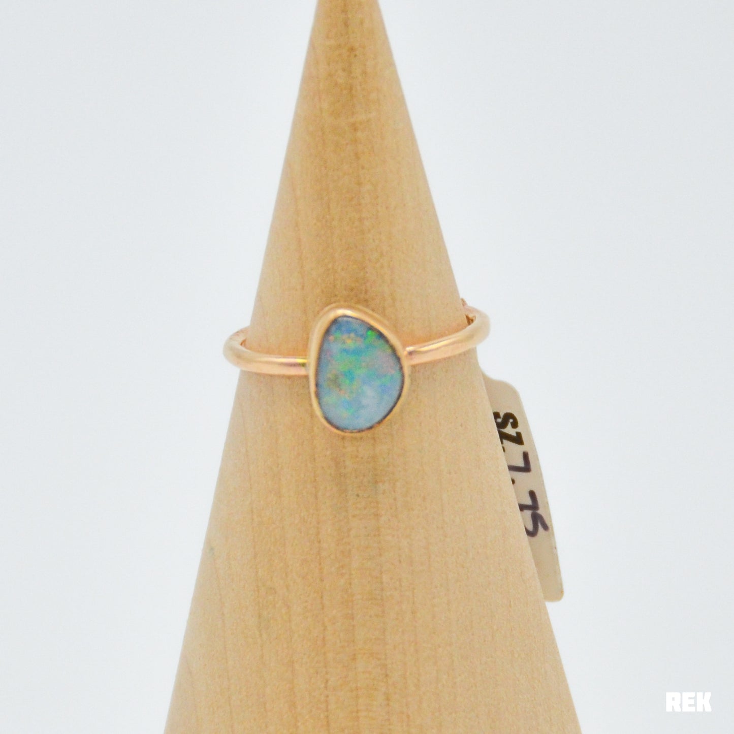 Gold fill Australian opal size 7.75