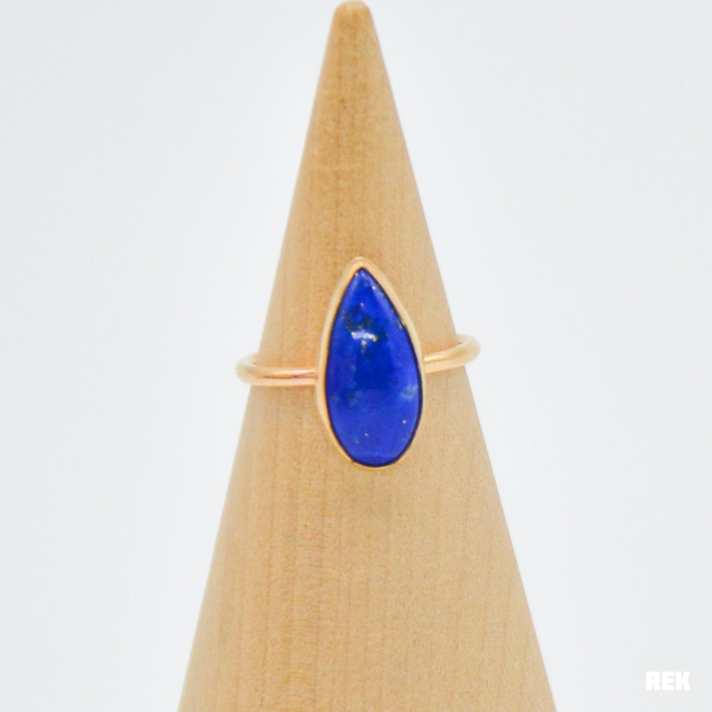 Gold fill large Lapis Lazuli size 6.75