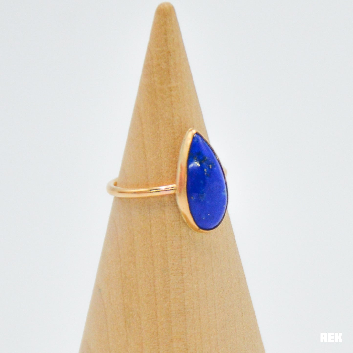 Gold fill large Lapis Lazuli size 6.75