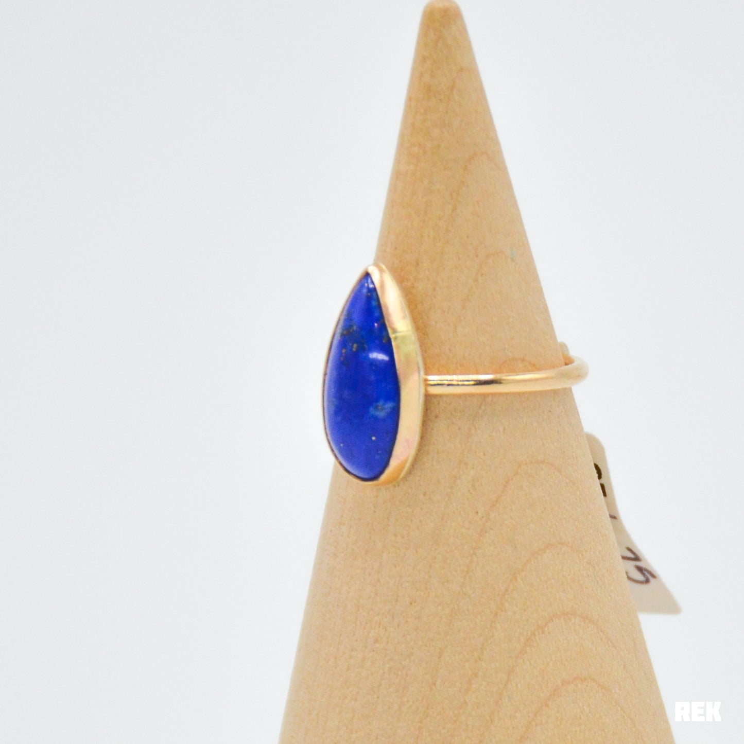 Gold fill large Lapis Lazuli size 6.75