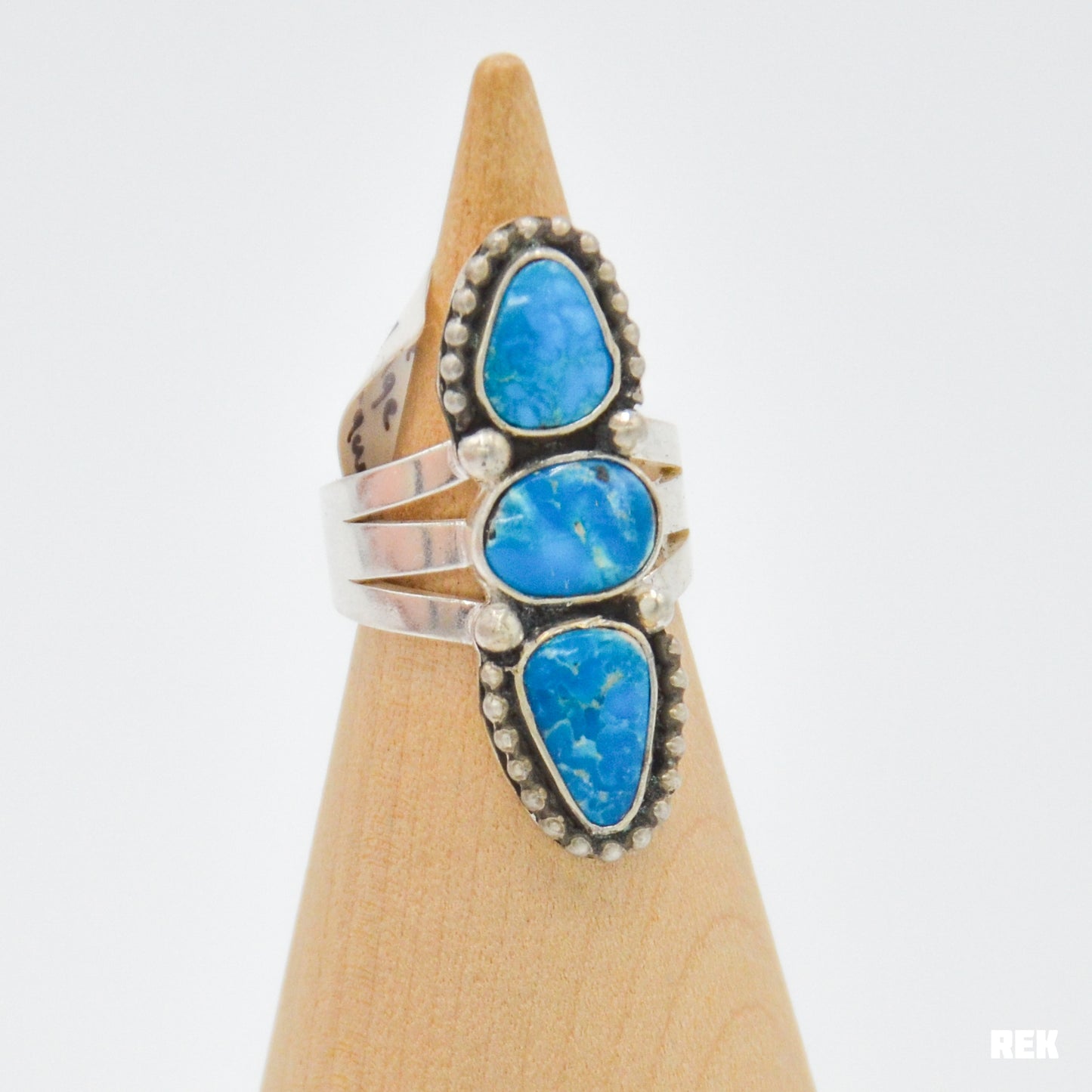 Triple Blue ridge turquoise Size 6.75