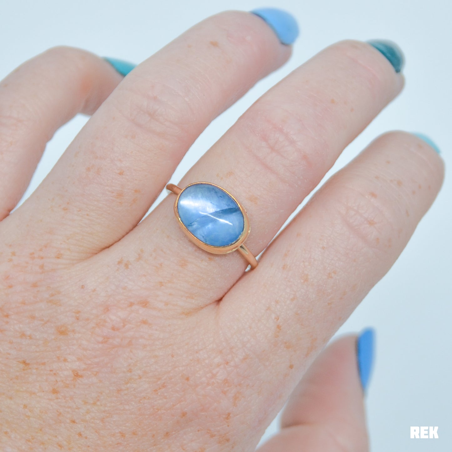 Gold fill horizontal Flourite size 8.75