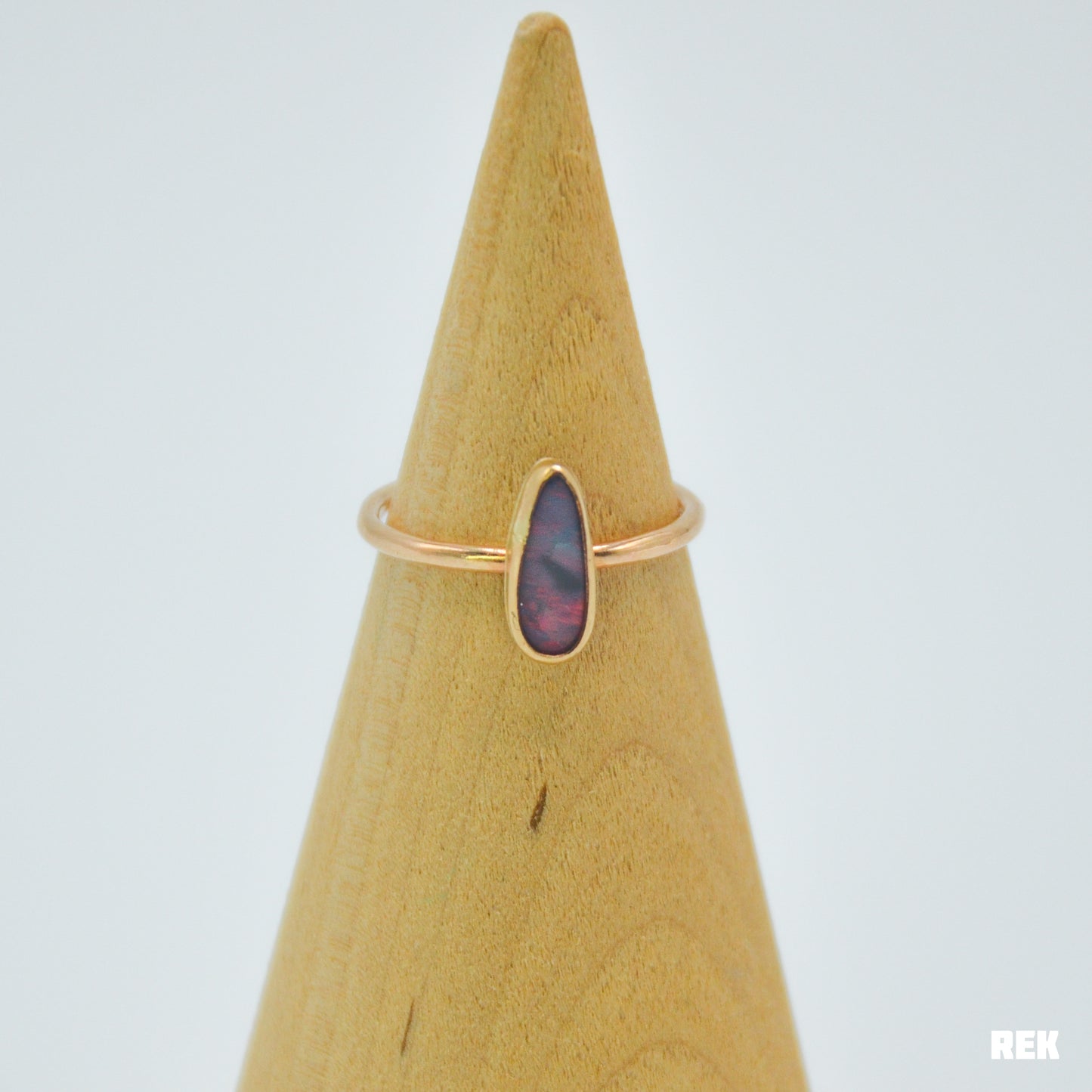 Gold fill Australian opal size 7.25