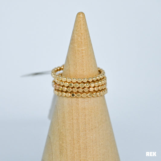 Gold fill 1.9 flattened bead stacker