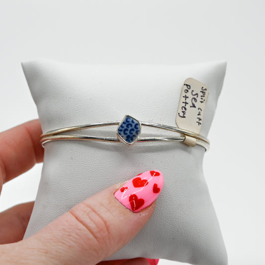 Sea pottery cuff