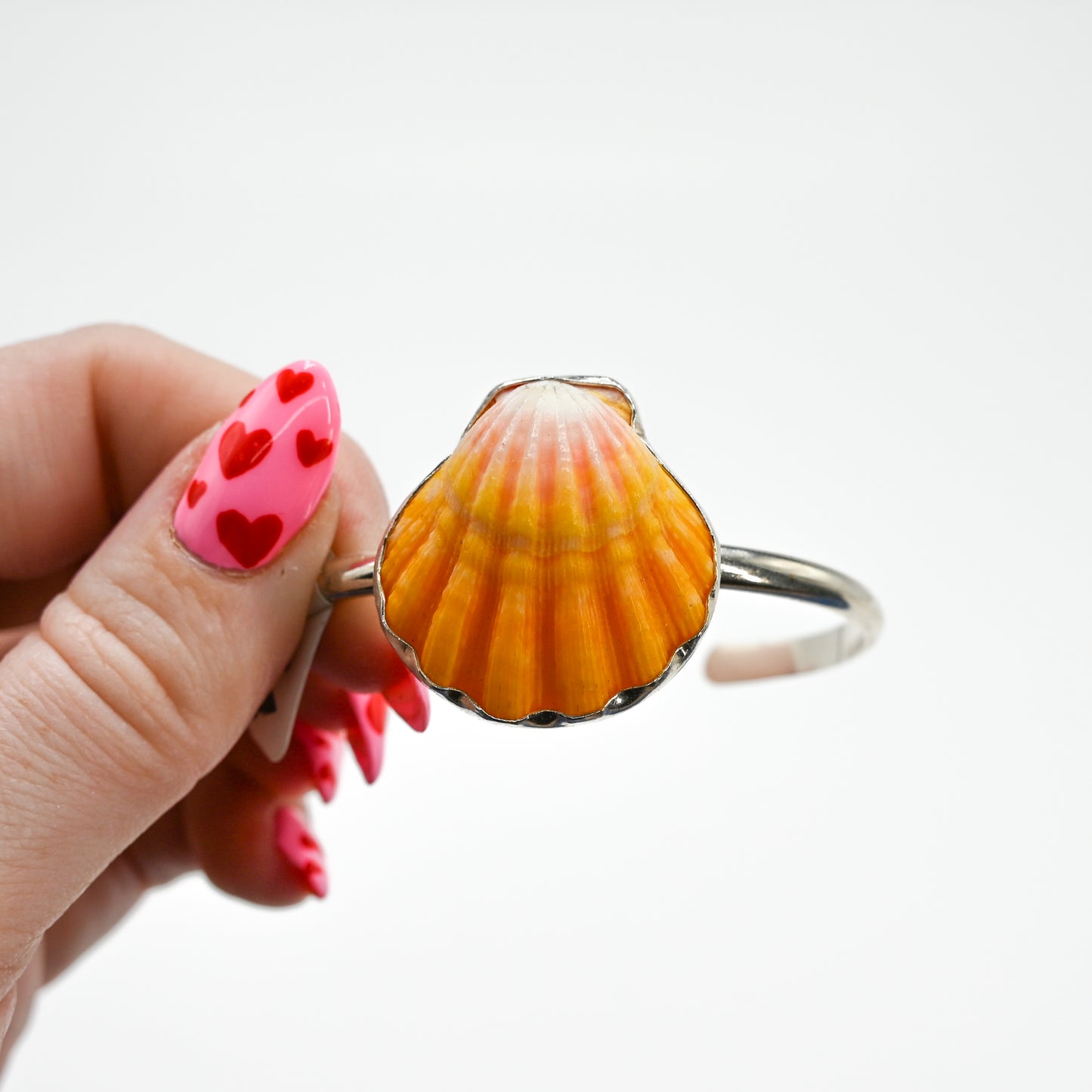 Hawaiian sunrise shell cuff