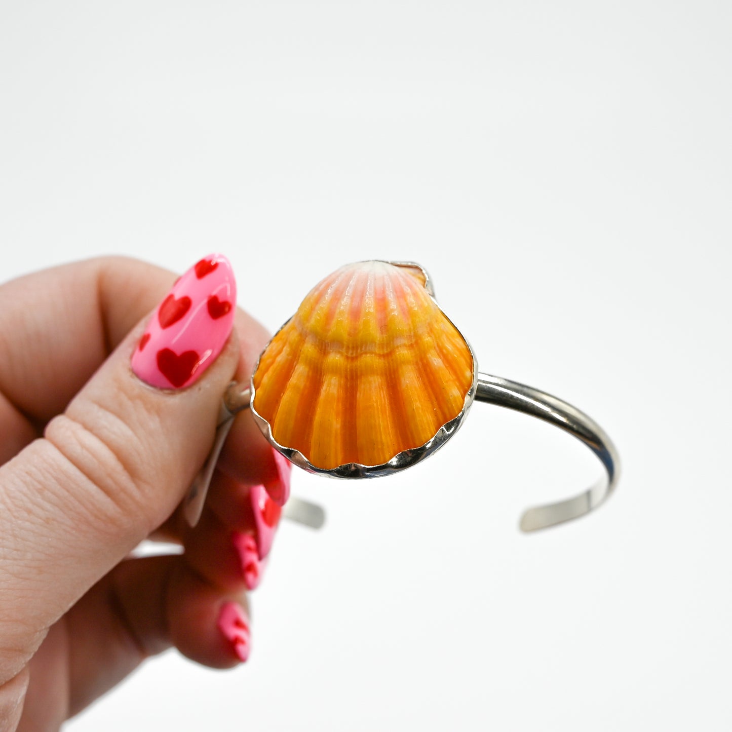 Hawaiian sunrise shell cuff