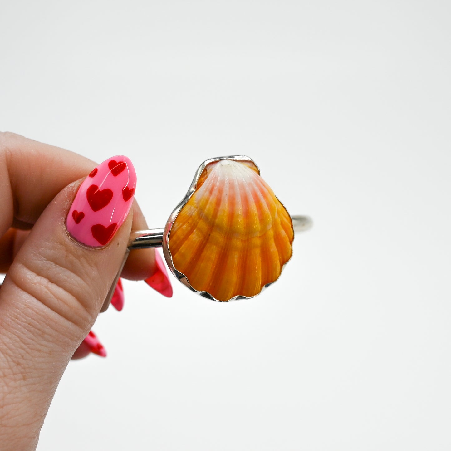 Hawaiian sunrise shell cuff