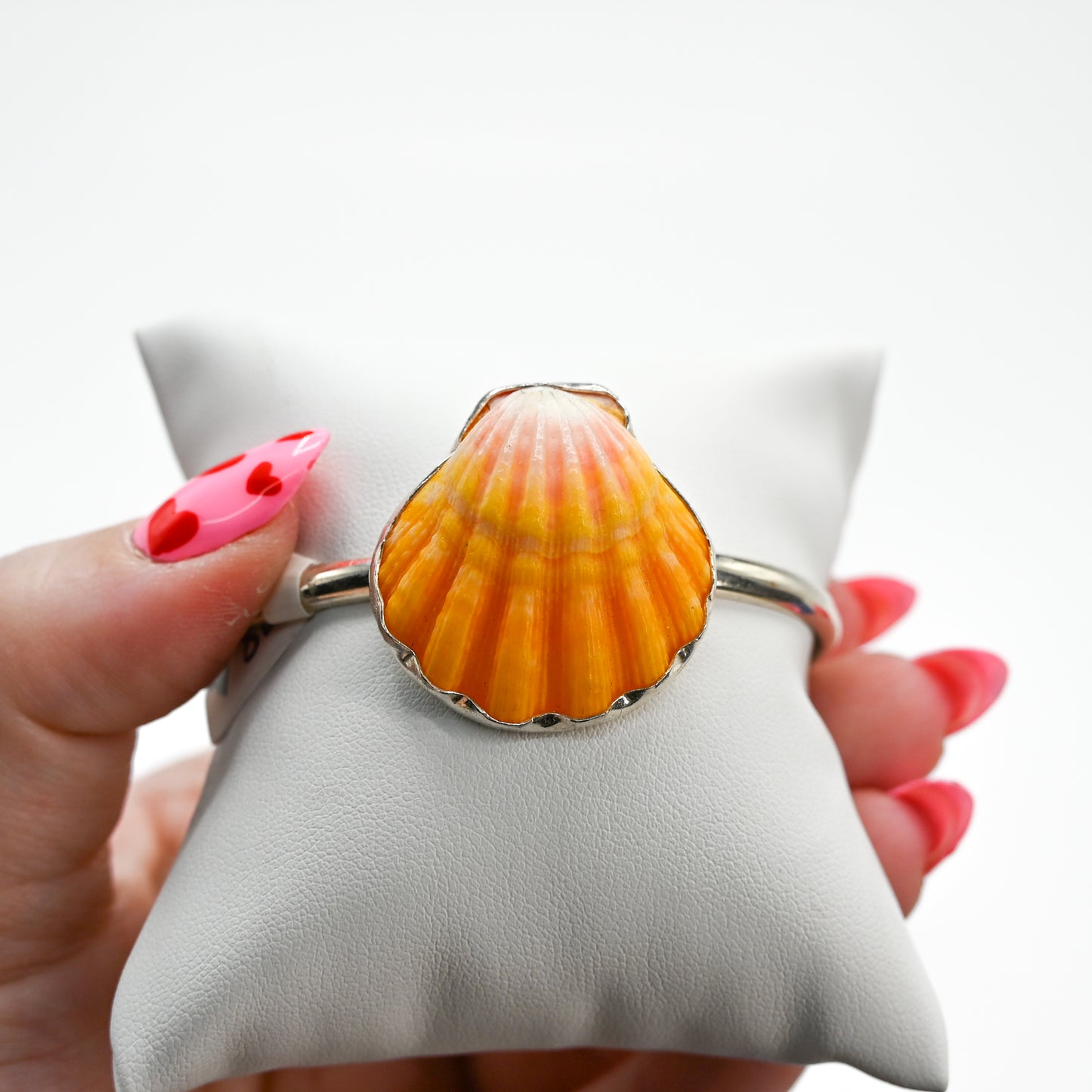 Hawaiian sunrise shell cuff