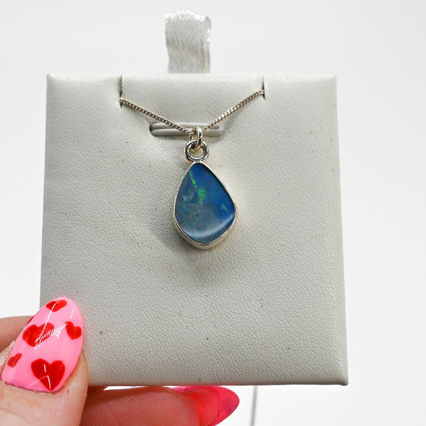 Australian opal necklace