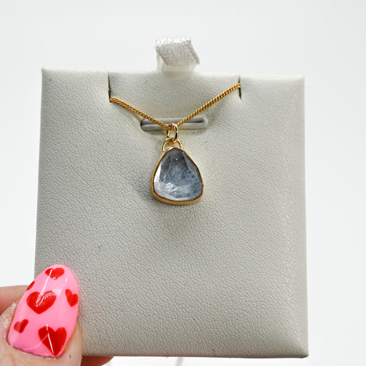 Gold fill rose cut beryl