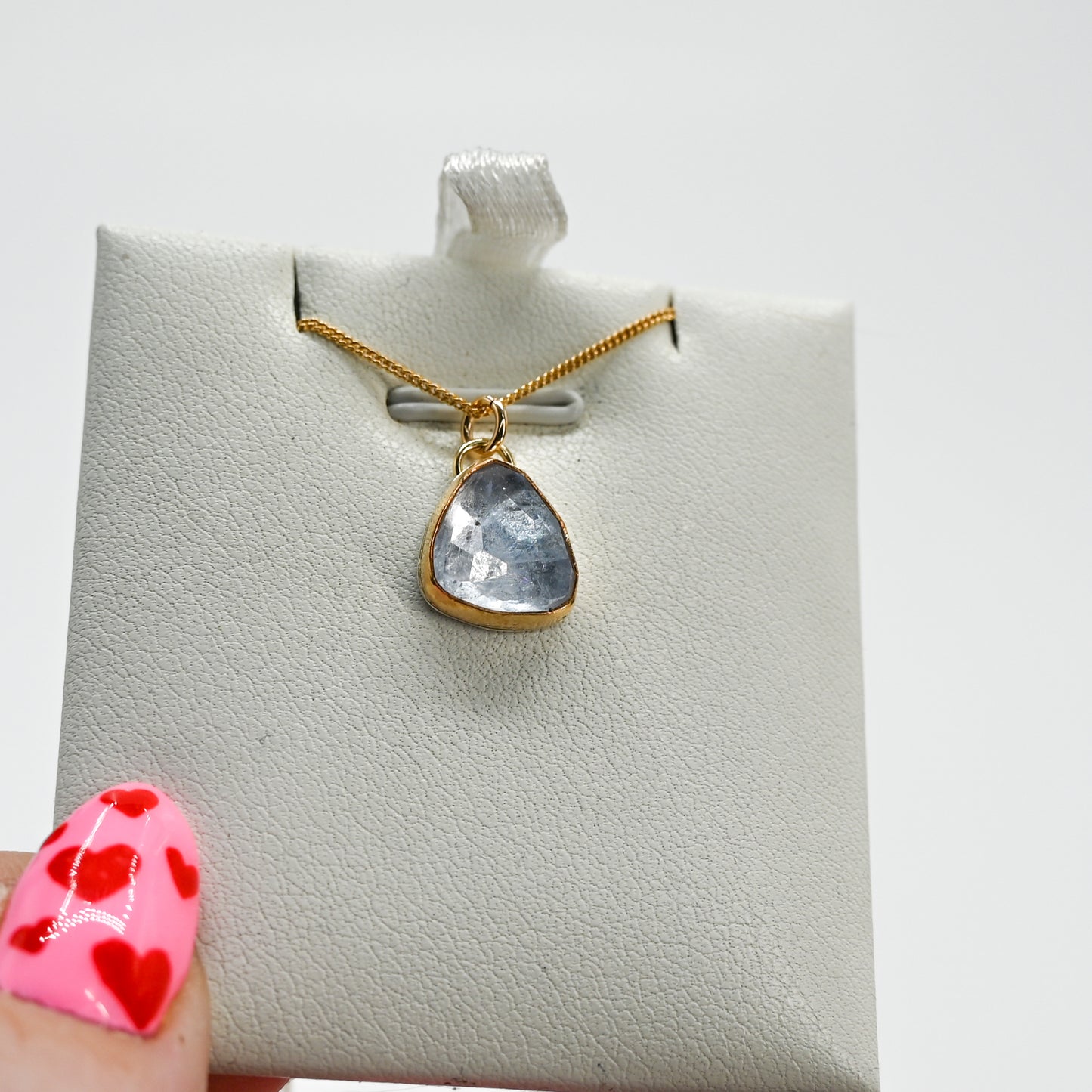 Gold fill rose cut beryl