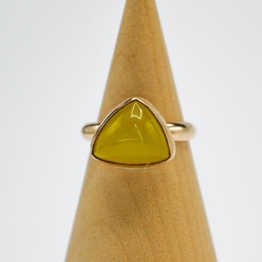 Gold fill large vesuvianite size 7